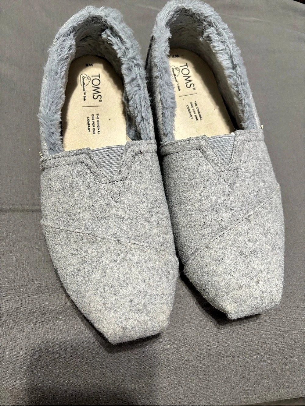 TOMS Ezra Slipper Gray Slippers